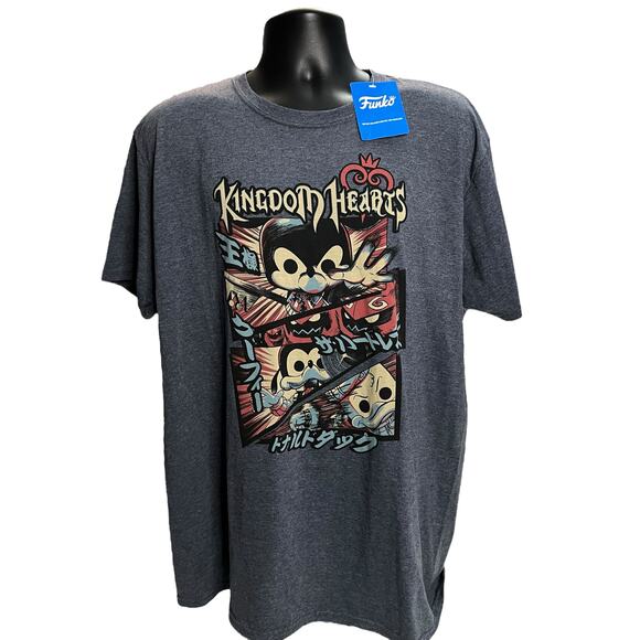 Funko Pop! Tees Disney Kingdom Hearts T-Shirt | XL | New Limited Edition 2018 - Picture 1 of 11